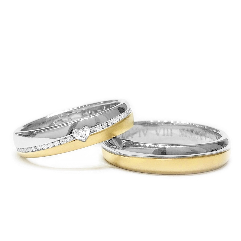 Coppia di Fedi Djerba Romantica