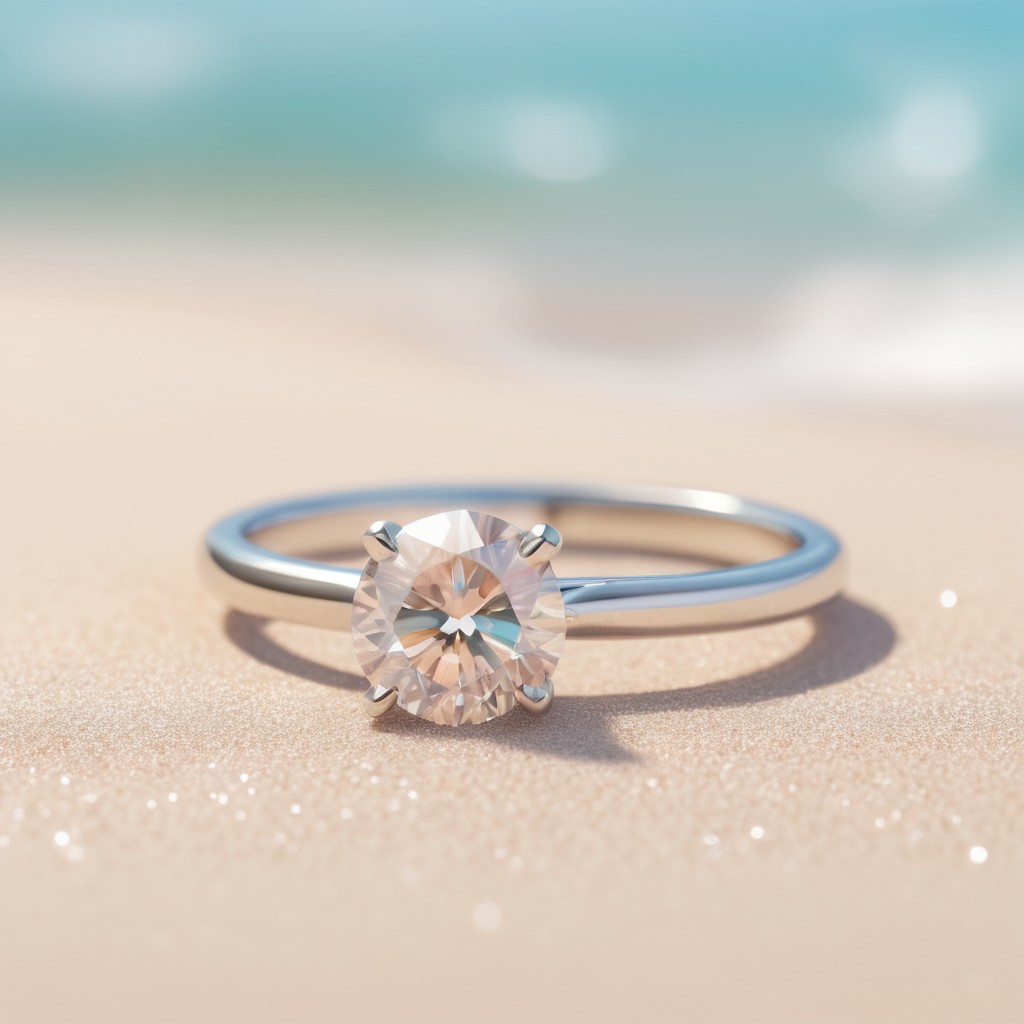 Solitario Moderno a 4 Punte - immagine 3