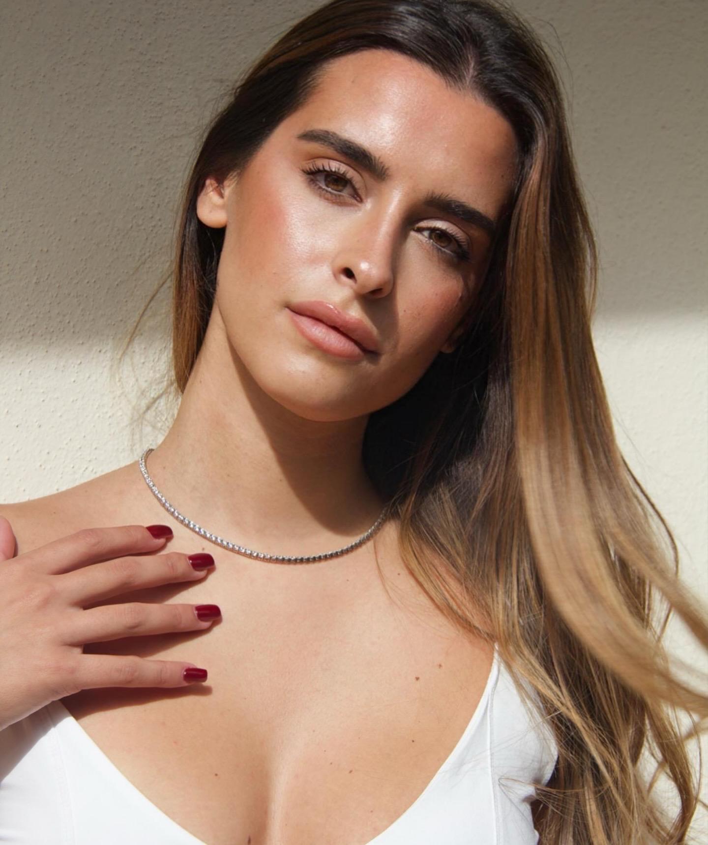 Collana Castoniera Tennis Argento - immagine 4