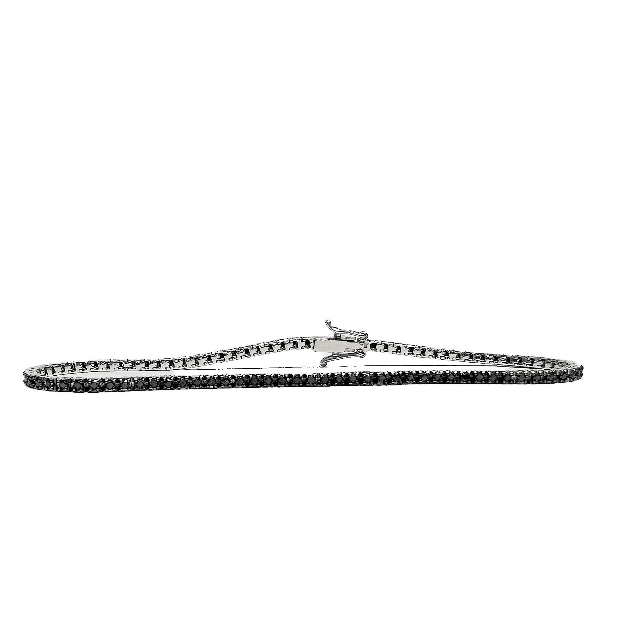 Bracciale Tennis di Diamanti neri