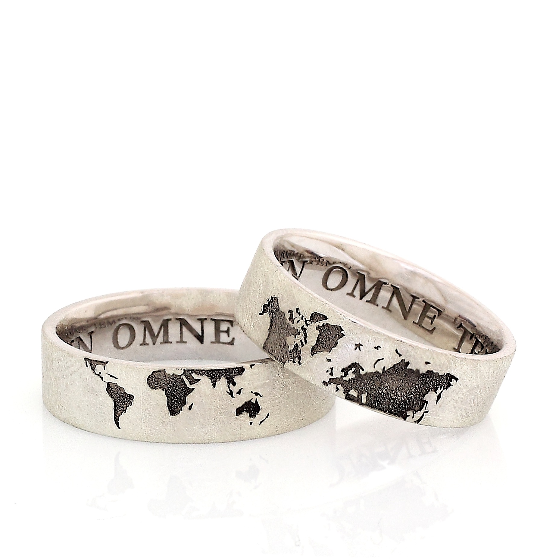 Coppia di Fedi Gaia Platino