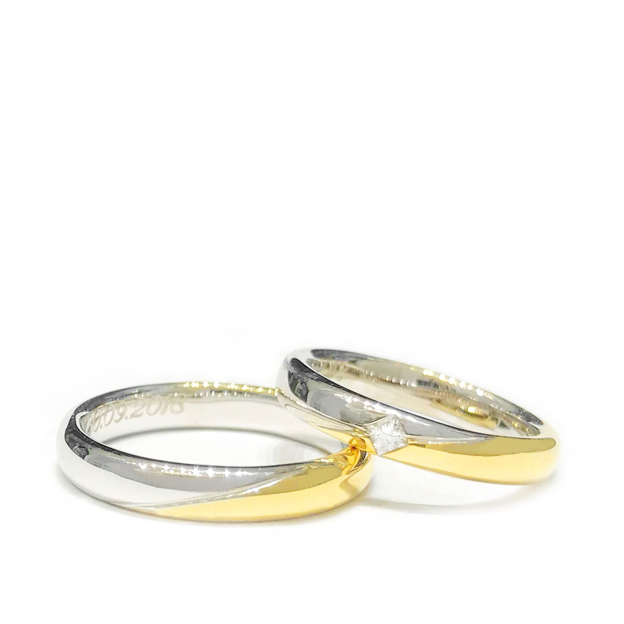 Coppia di Fedi Taormina Princess