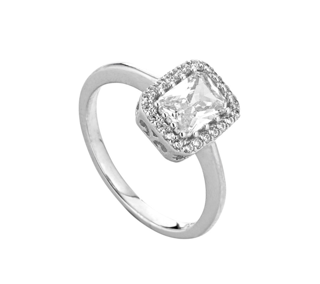 Anello argento 925 e swarovski