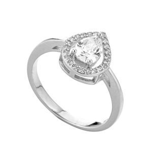 Anello argento 925 e swarovski