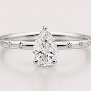 Anello Solitario Riflesso di Stellle